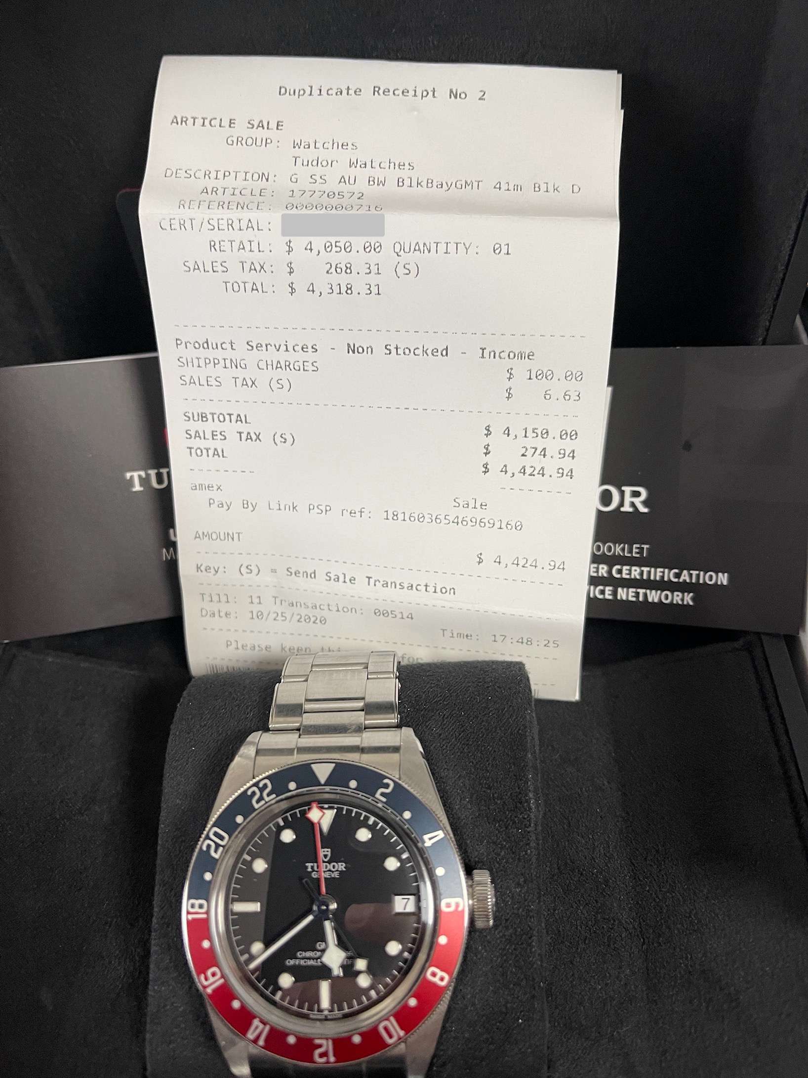 Tudor Black Bay GMT BlkBayGM...