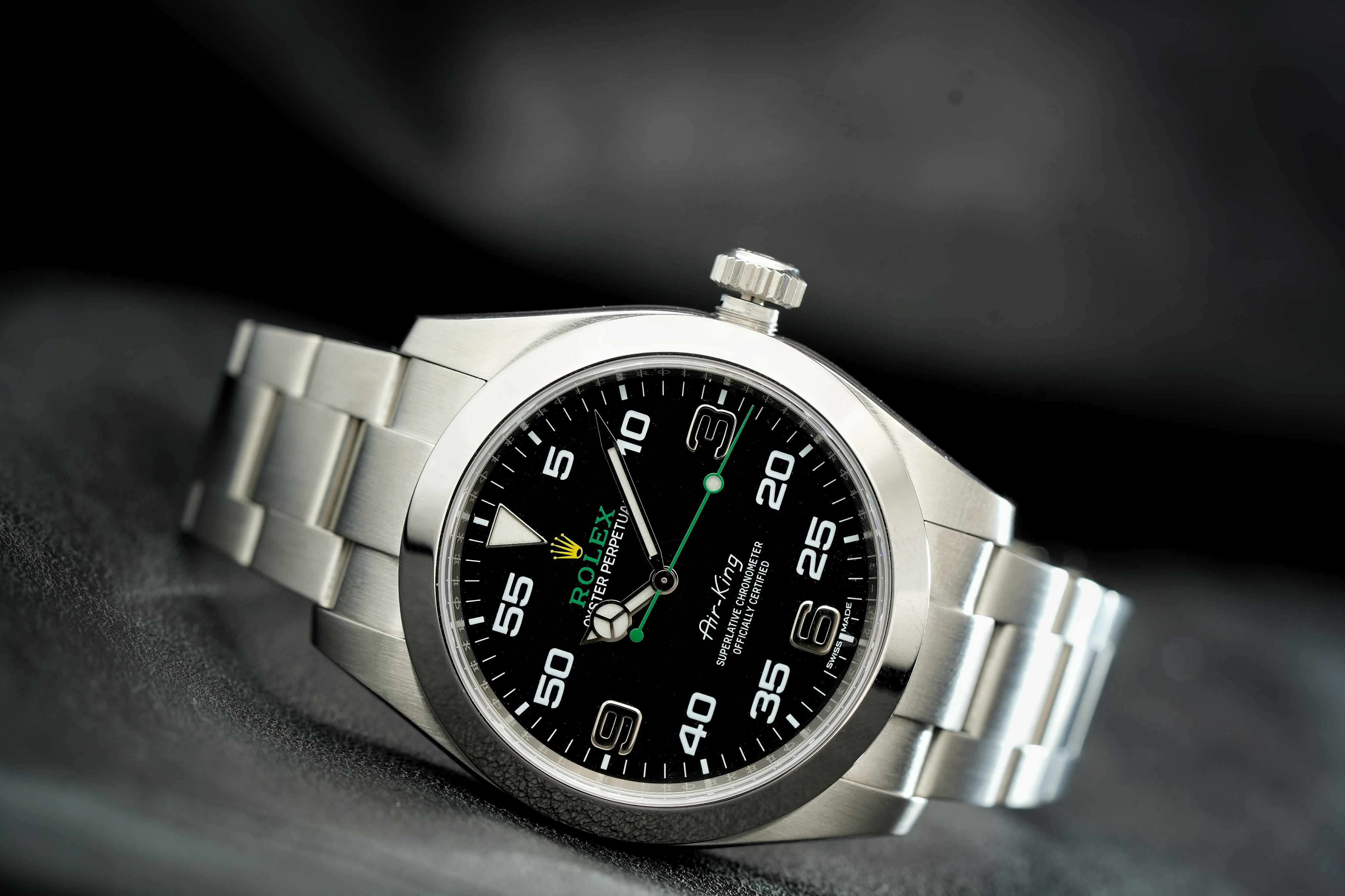 Rolex Air King full szett